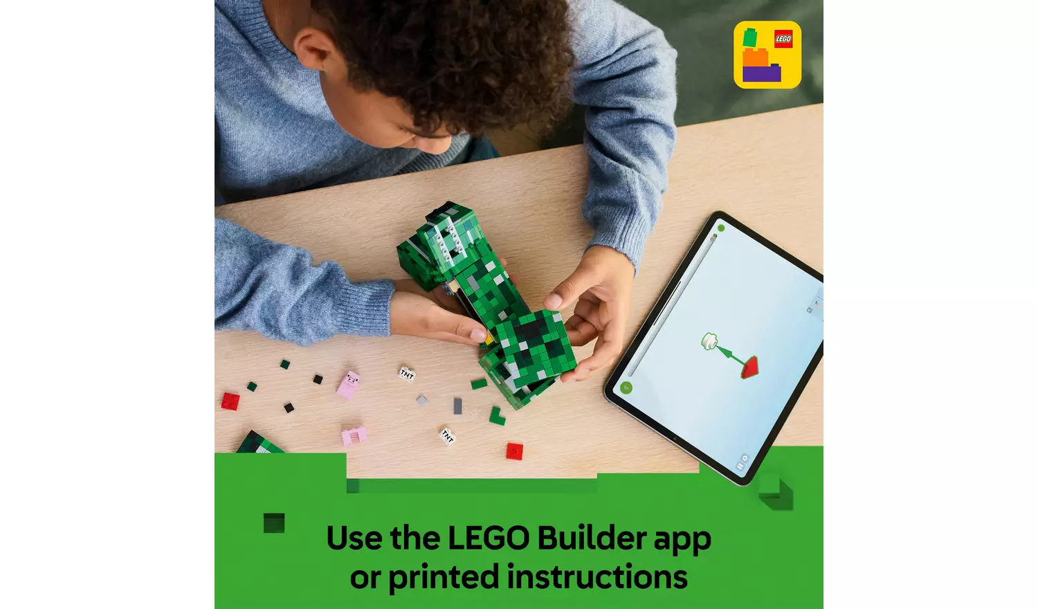 LEGO Minecraft The Creeper Figure Building Toy Set 21276