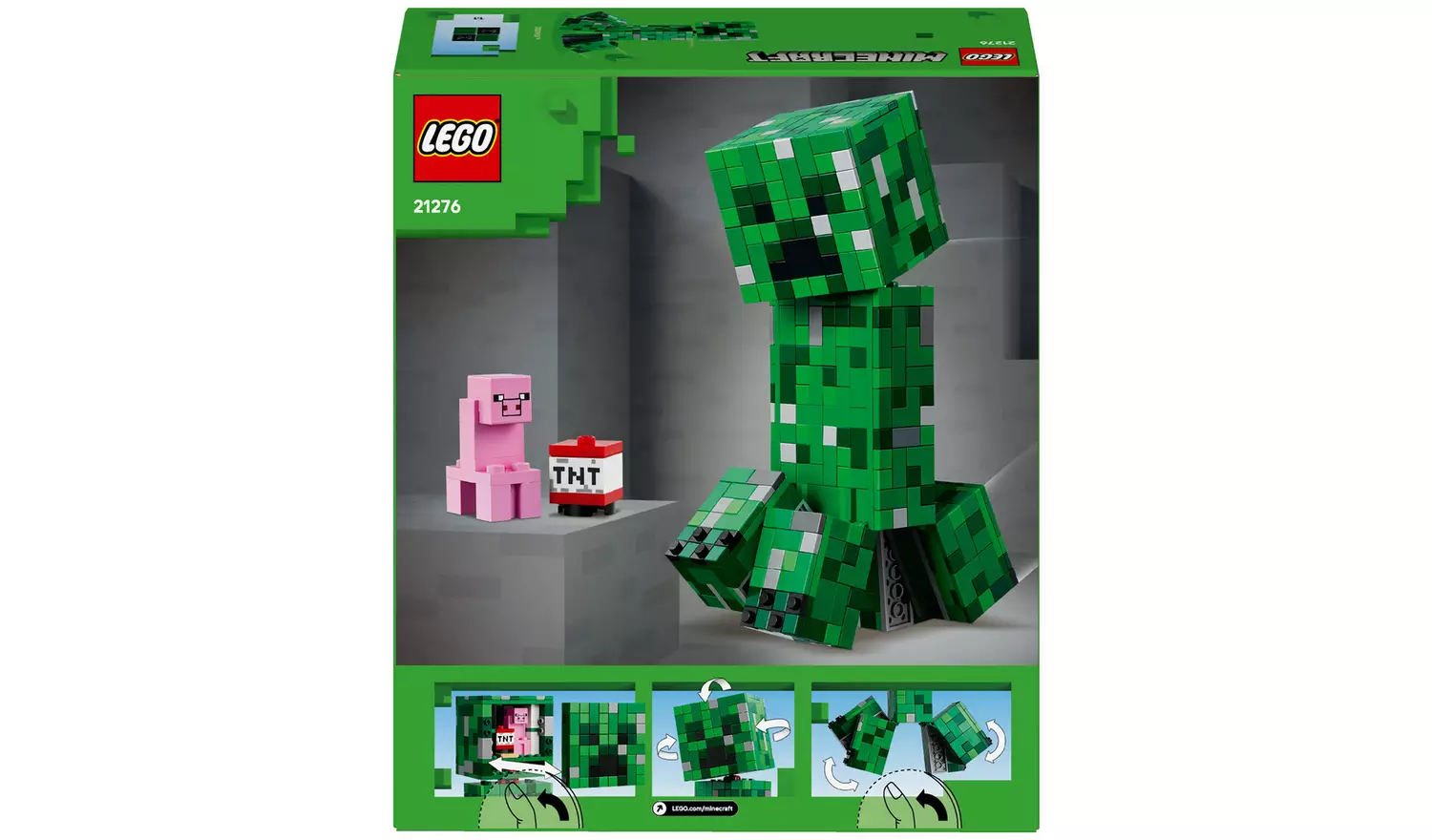 LEGO Minecraft The Creeper Figure Building Toy Set 21276