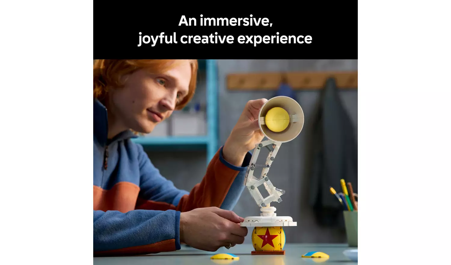 LEGO Ideas Disney Pixar Luxo Jr. Set for Adults 21357