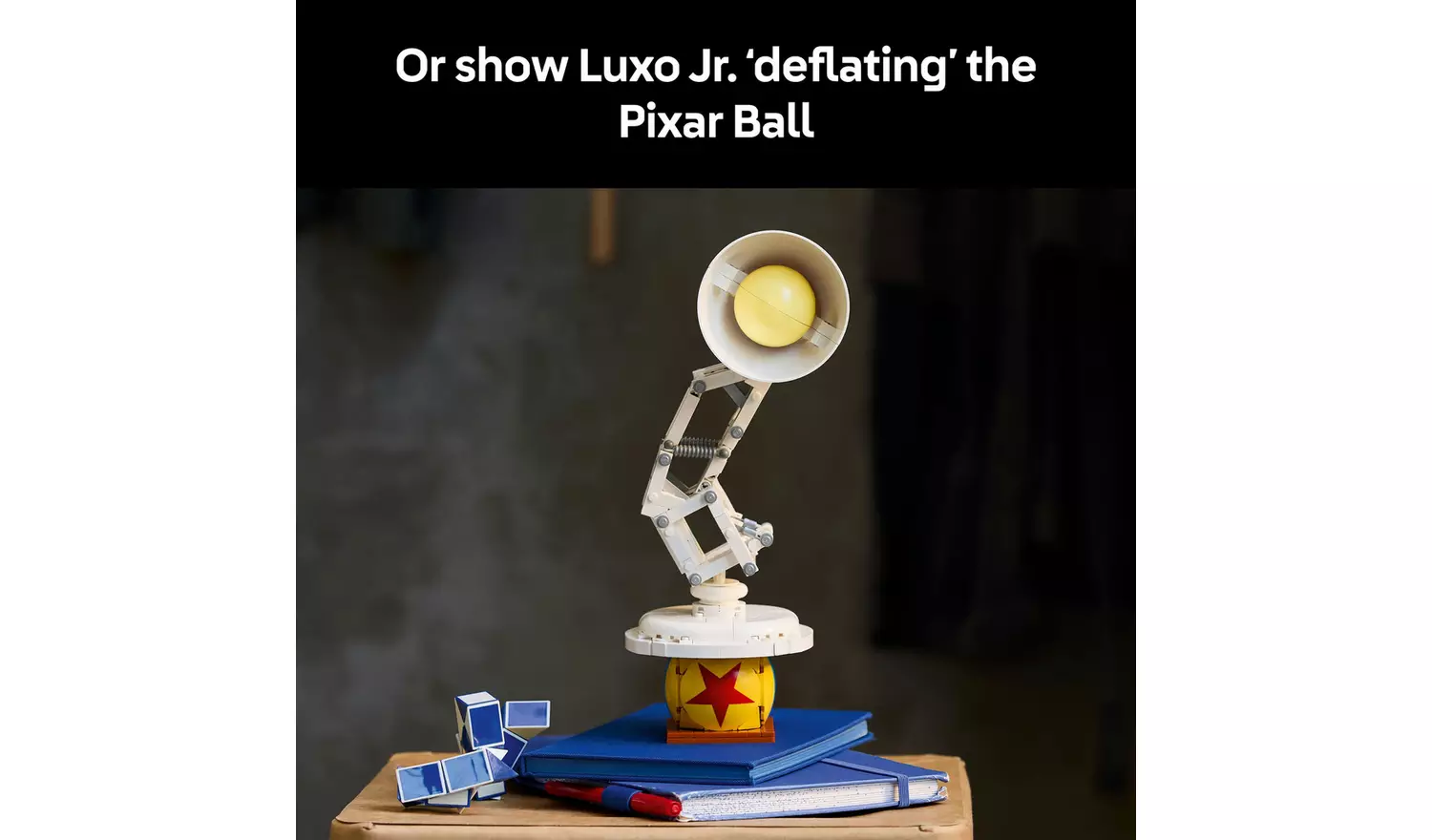 LEGO Ideas Disney Pixar Luxo Jr. Set for Adults 21357