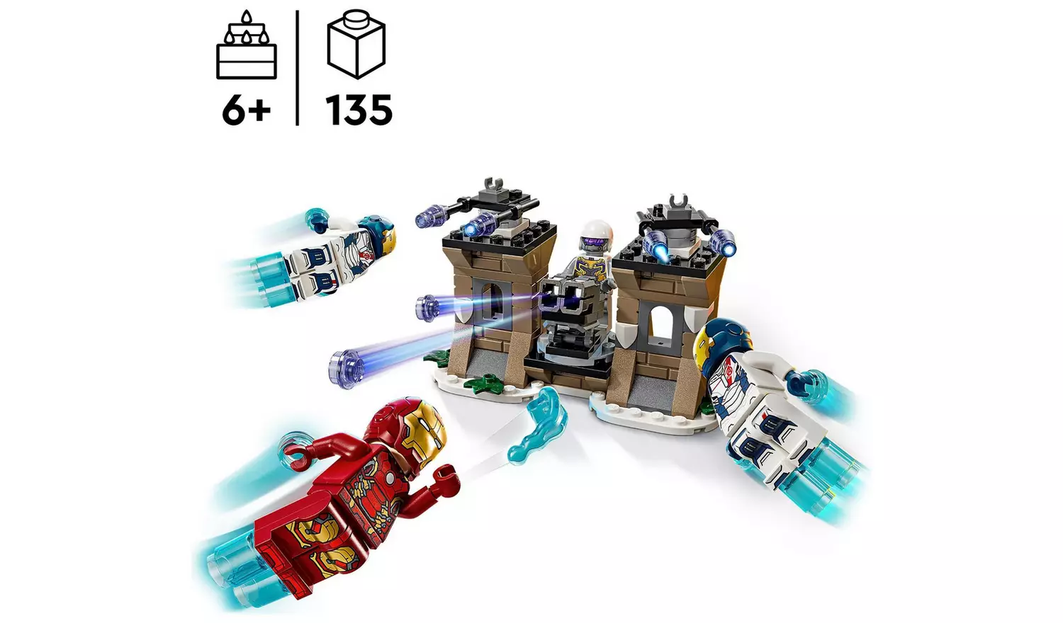 LEGO Marvel Iron Man & Iron Legion vs. Hydra Soldier 76288