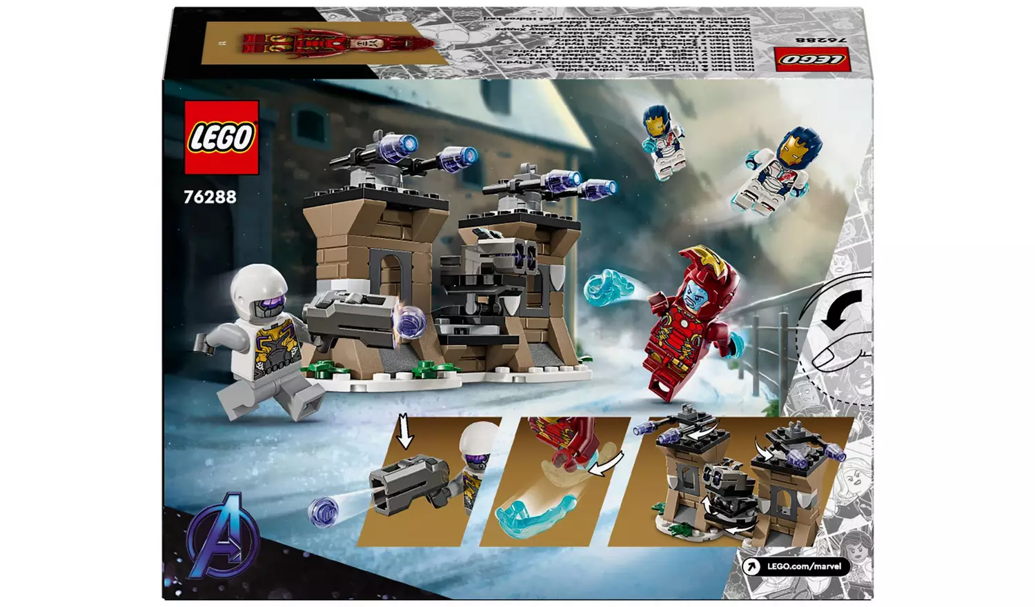 LEGO Marvel Iron Man & Iron Legion vs. Hydra Soldier 76288