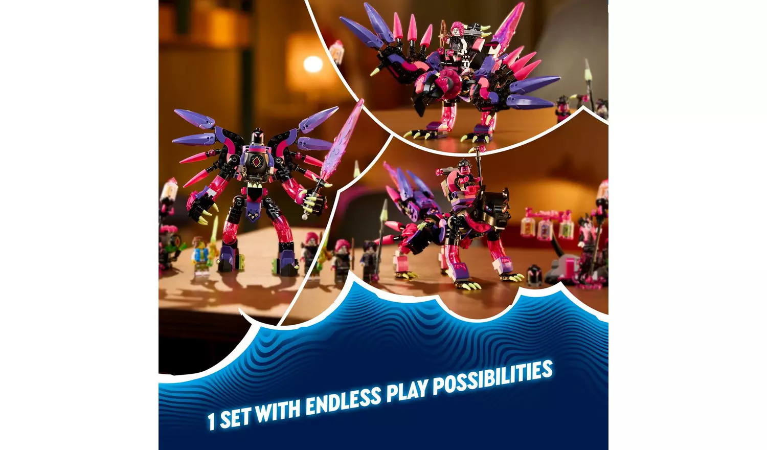 LEGO DREAMZzz The Never Witch's Nightmare Creatures 71483