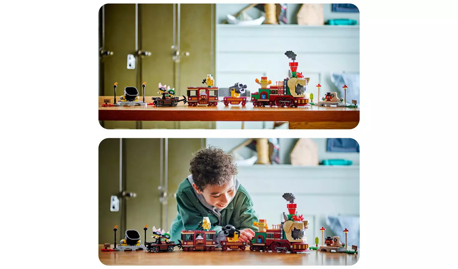 LEGO Super Mario The Bowser Express Train Playset 71437