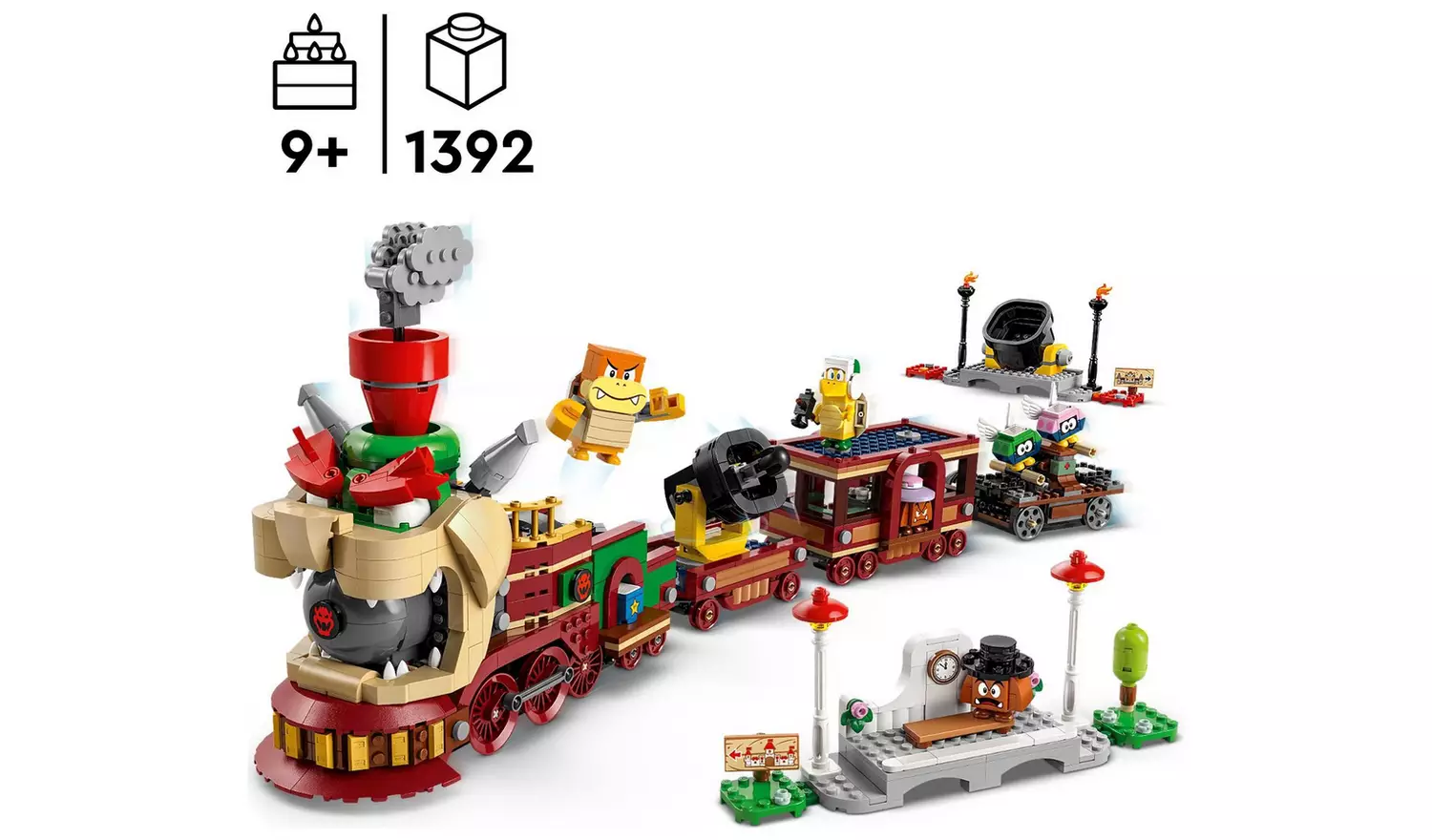 LEGO Super Mario The Bowser Express Train Playset 71437