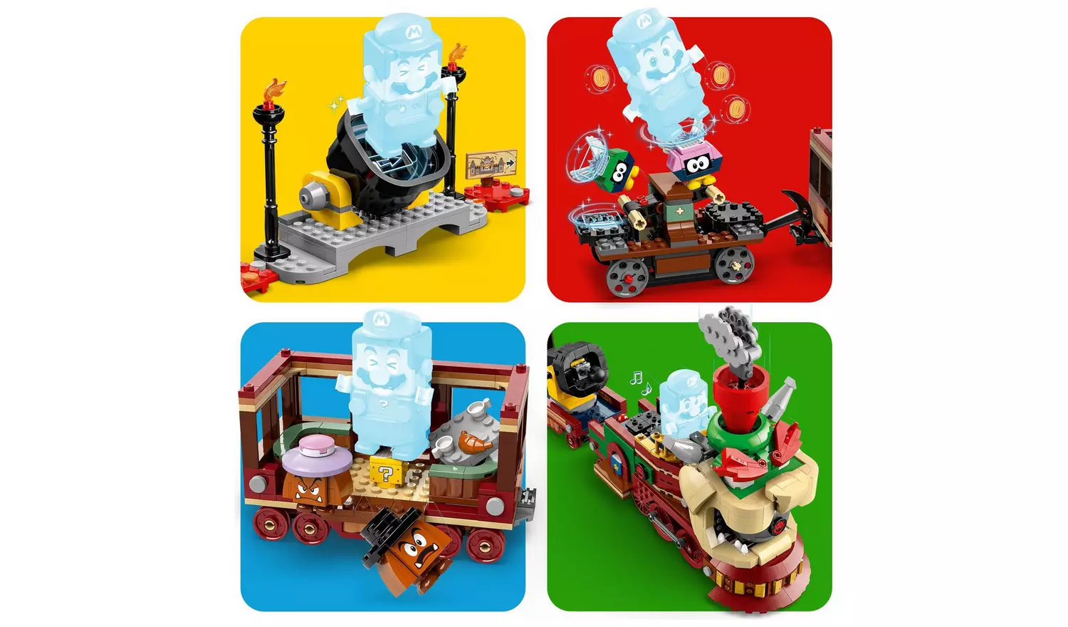 LEGO Super Mario The Bowser Express Train Playset 71437