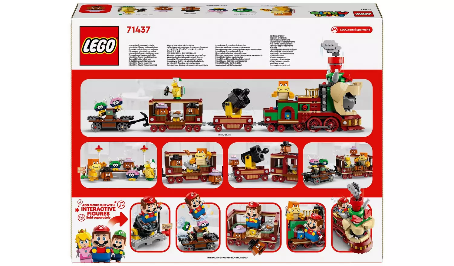 LEGO Super Mario The Bowser Express Train Playset 71437