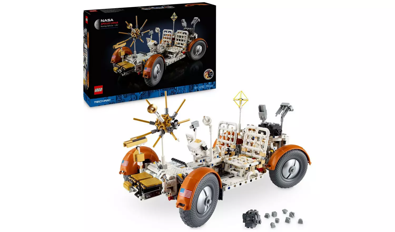 LEGO Technic NASA Apollo Lunar Roving Vehicle – LRV 42182