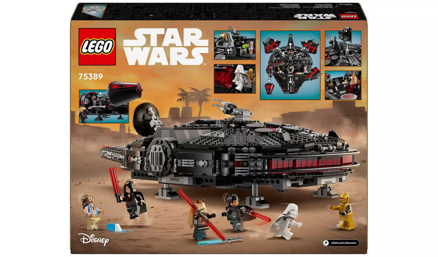 LEGO Star Wars The Dark Falcon Building Toy for Kids 75389