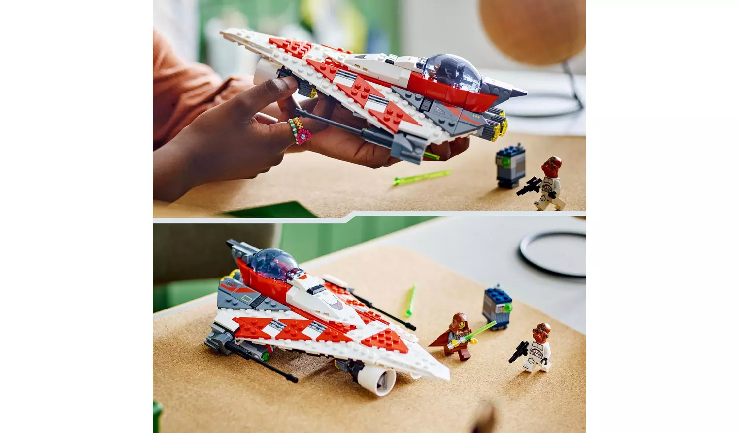 LEGO Star Wars Jedi Bob's Starfighter Building Toy Set 75388