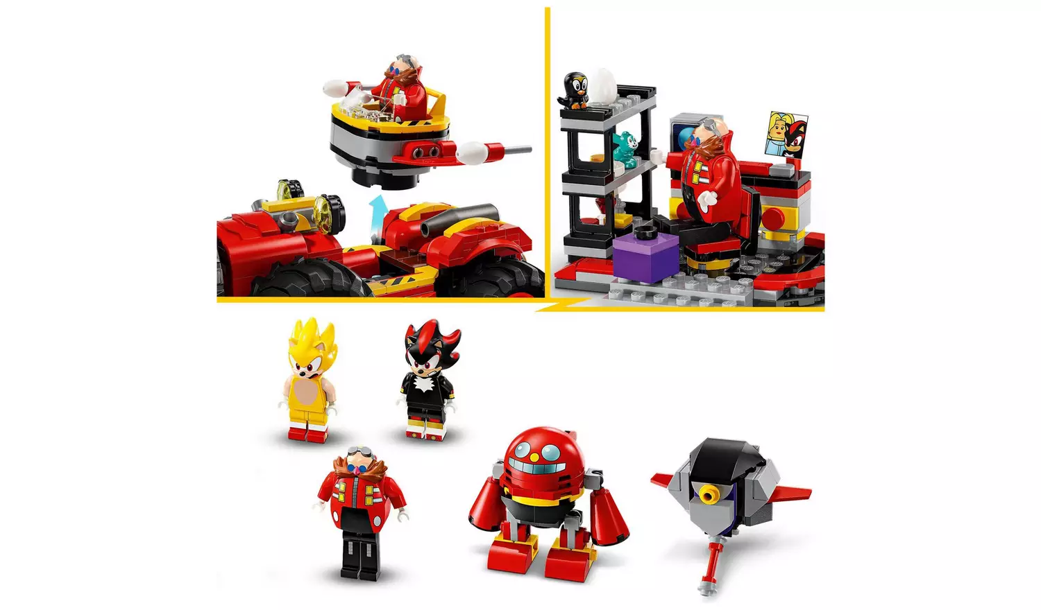 LEGO Sonic the Hedgehog Super Sonic vs. Egg Drillster 76999