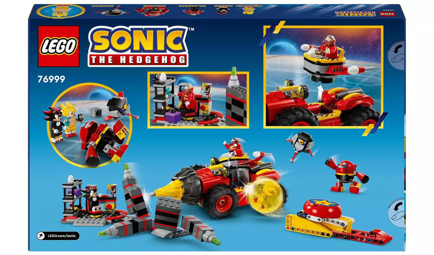 LEGO Sonic the Hedgehog Super Sonic vs. Egg Drillster 76999