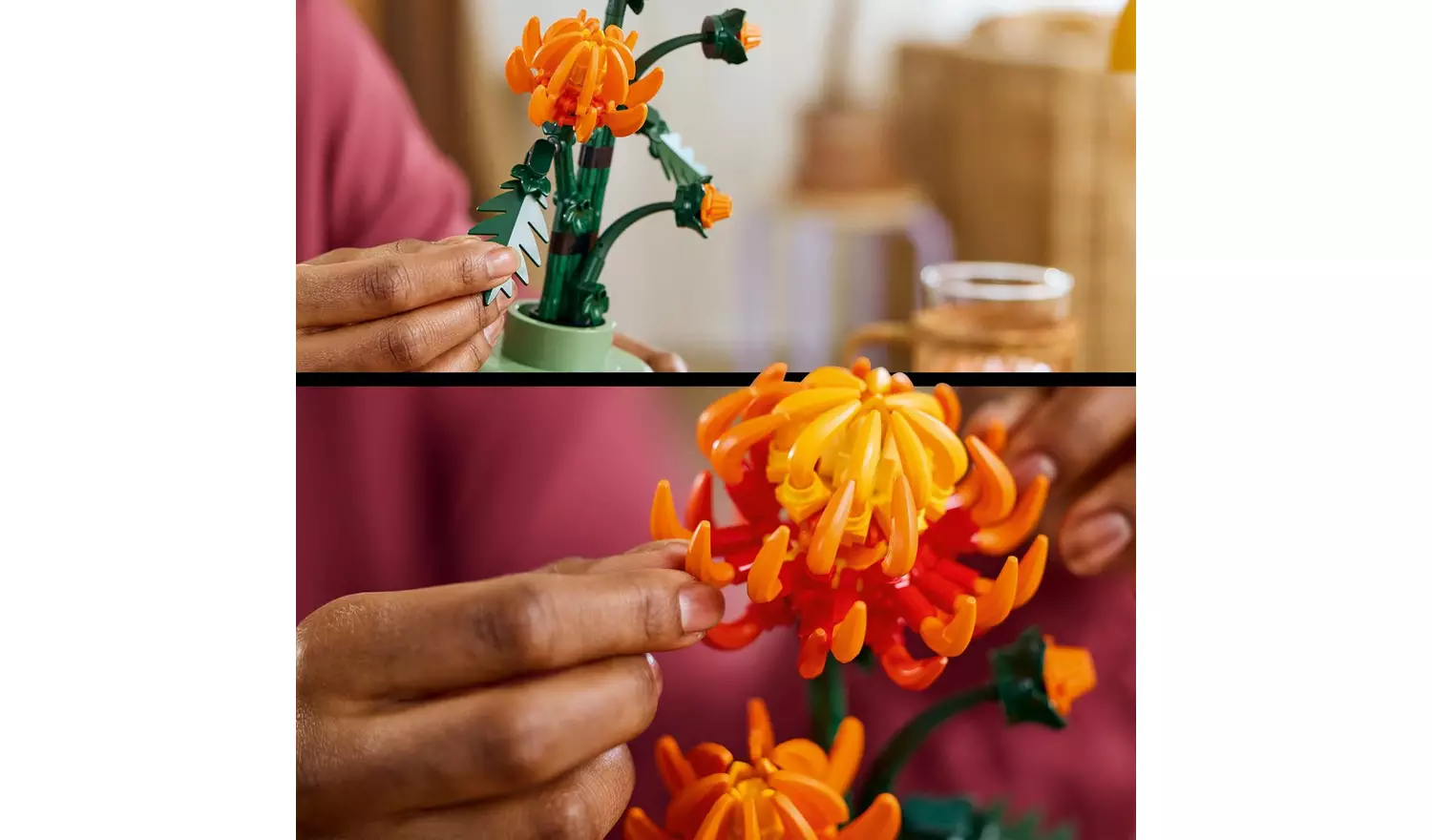 LEGO Icons Chrysanthemum Faux Flower Set for Adults 10368