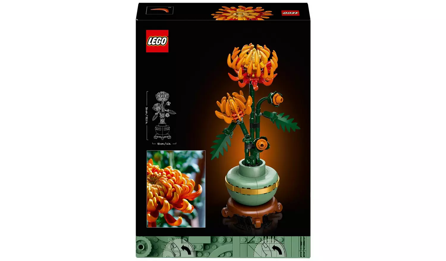 LEGO Icons Chrysanthemum Faux Flower Set for Adults 10368