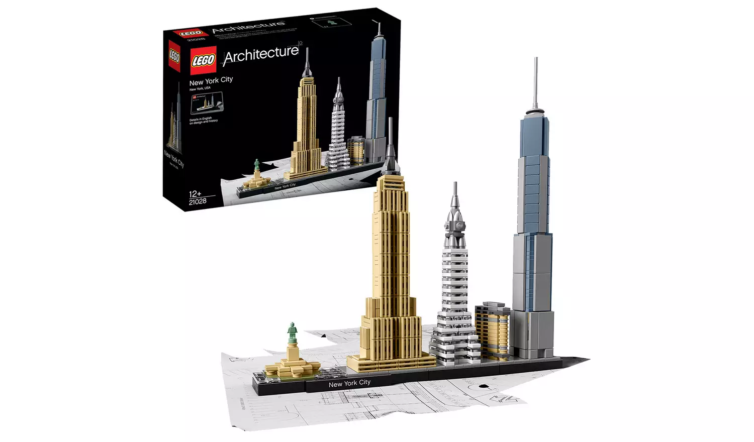 LEGO Architecture New York City Skyline Building Set 21028