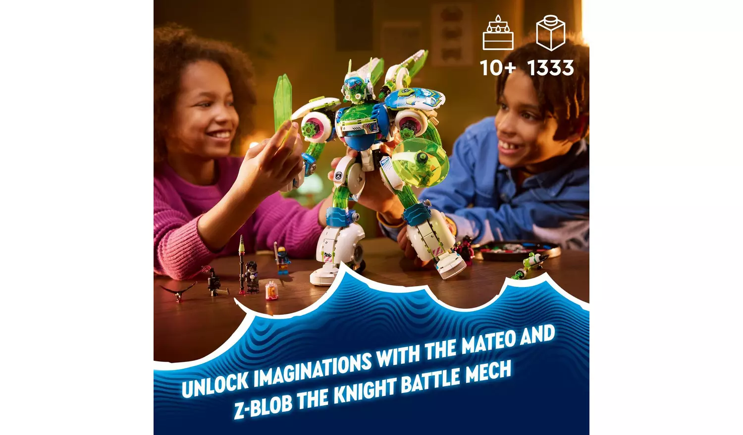 LEGO DREAMZzz Mateo and Z-Blob the Knight Battle Mech 71485