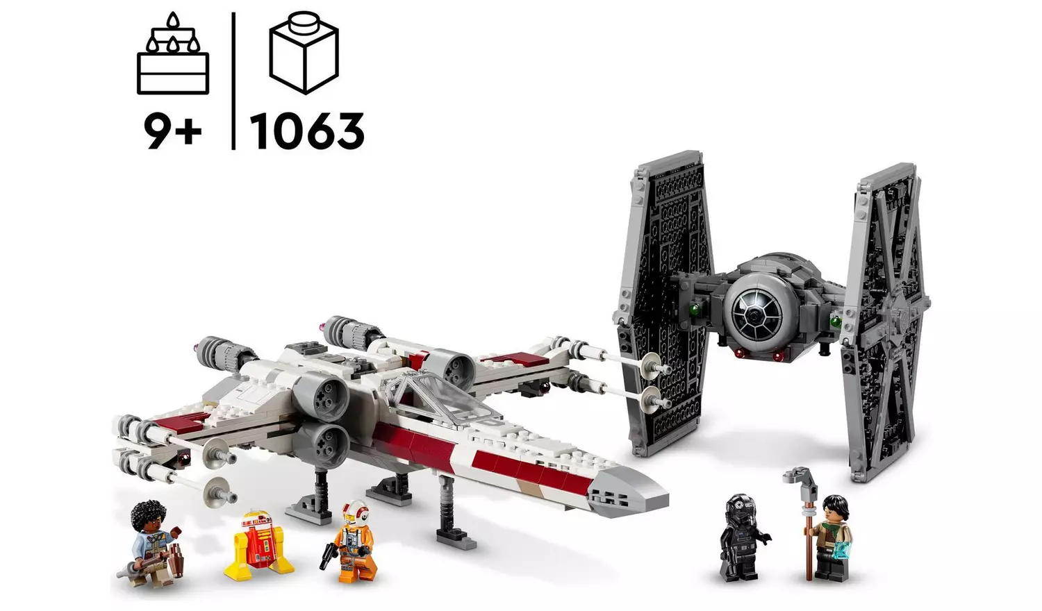 LEGO Star Wars TIE Fighter & X-Wing Mash-up Set 75393