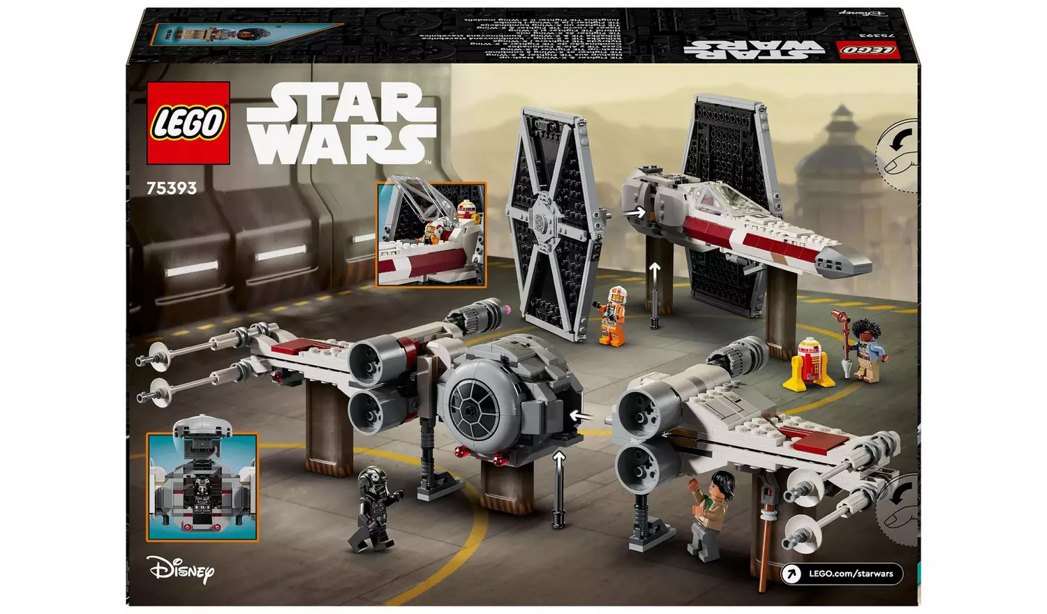 LEGO Star Wars TIE Fighter & X-Wing Mash-up Set 75393
