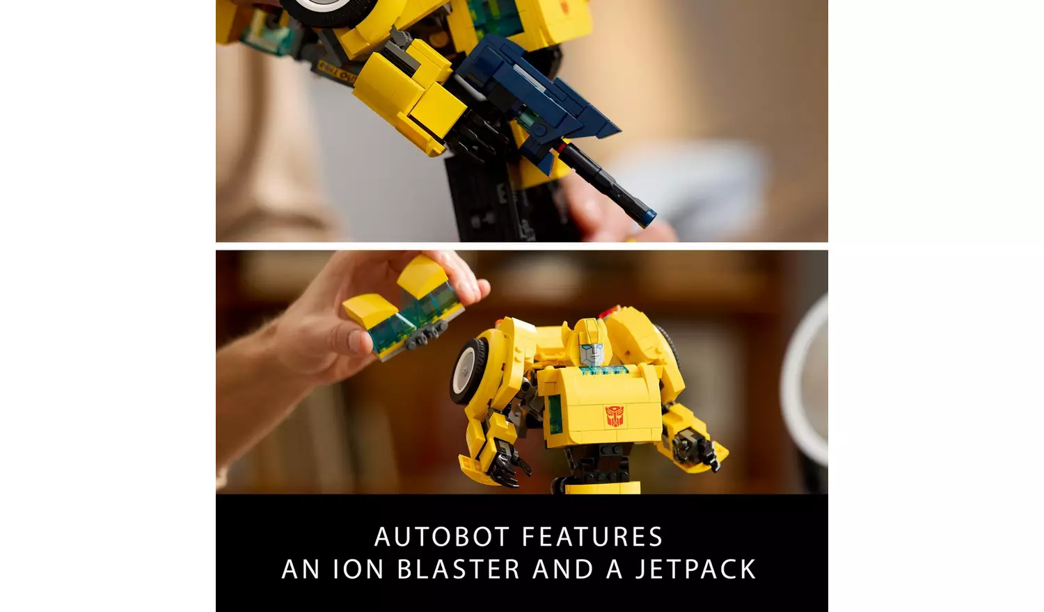 LEGO Icons Transformers Bumblebee Model Set for Adults 10338