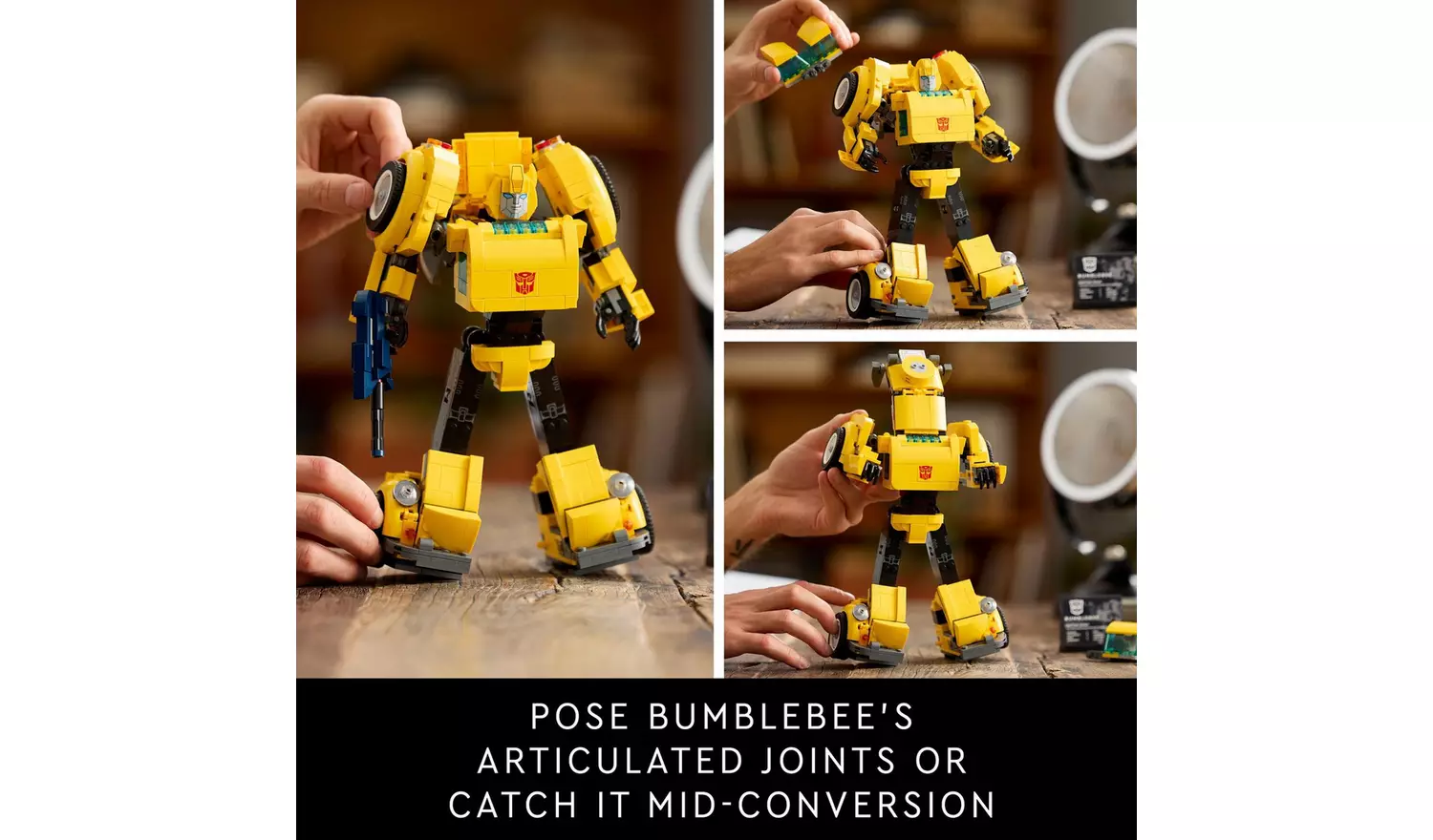 LEGO Icons Transformers Bumblebee Model Set for Adults 10338