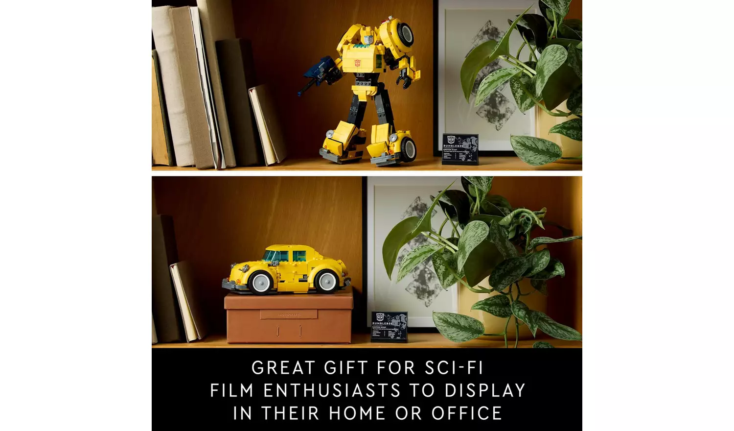 LEGO Icons Transformers Bumblebee Model Set for Adults 10338