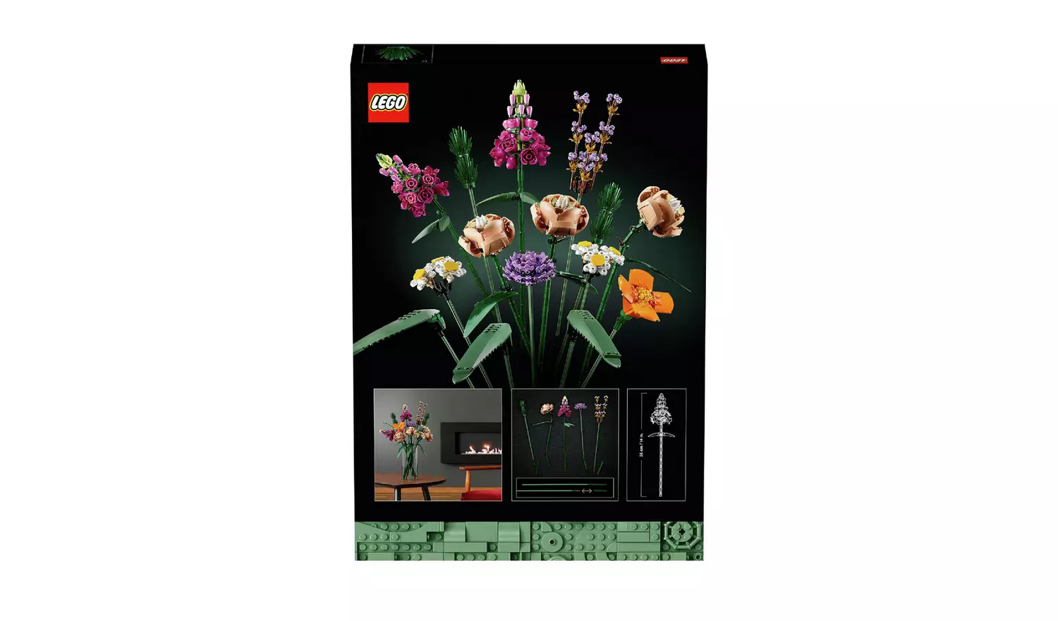 LEGO Creator Expert Flower Bouquet Set for Adults 10280