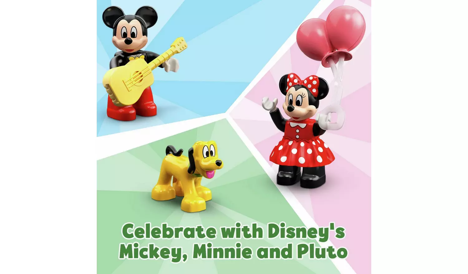 LEGO DUPLO Disney Mickey and Minnie Birthday Train Toy 10941