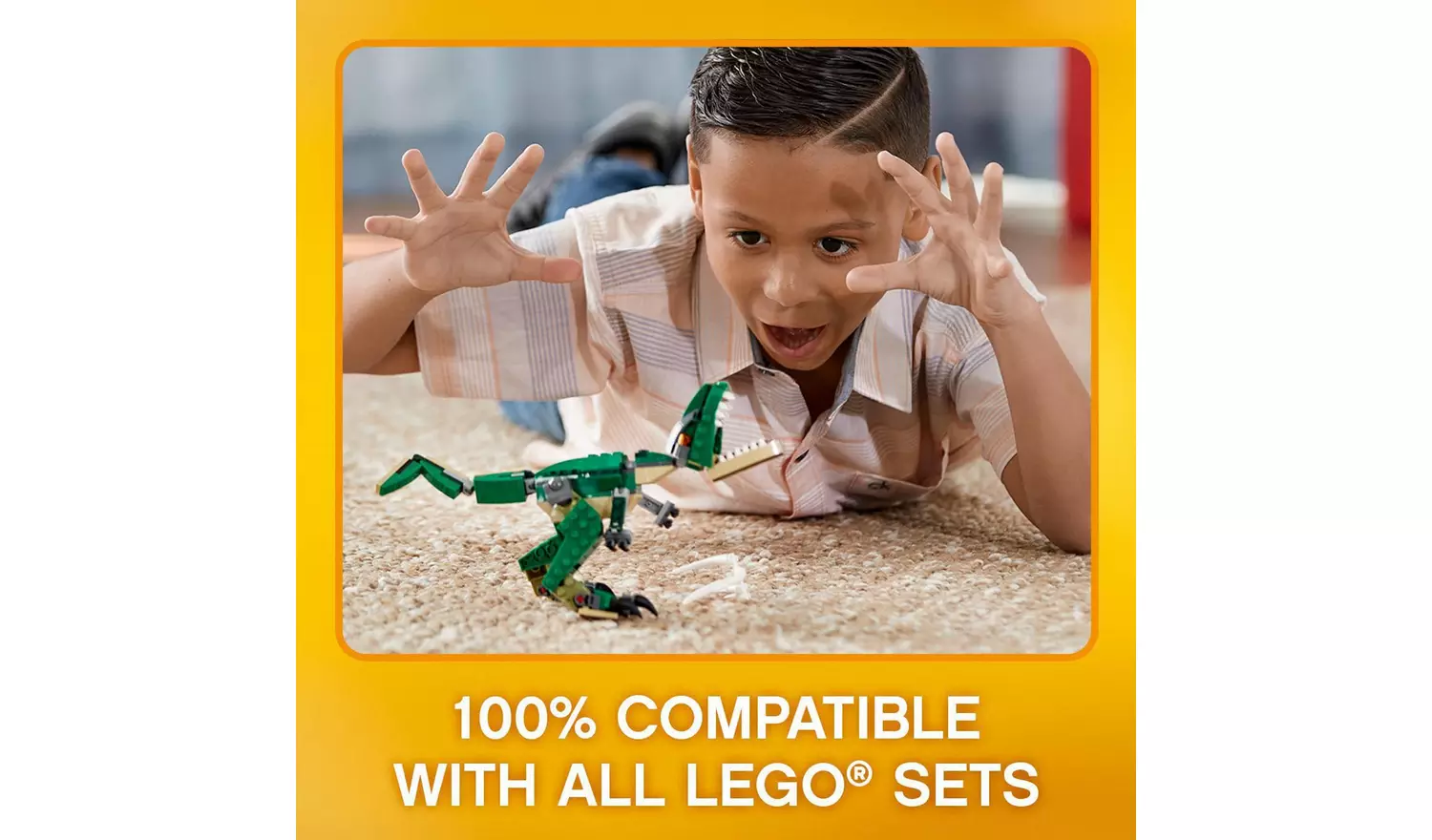 LEGO Creator 3in1 Mighty Dinosaurs Model Building Set 31058