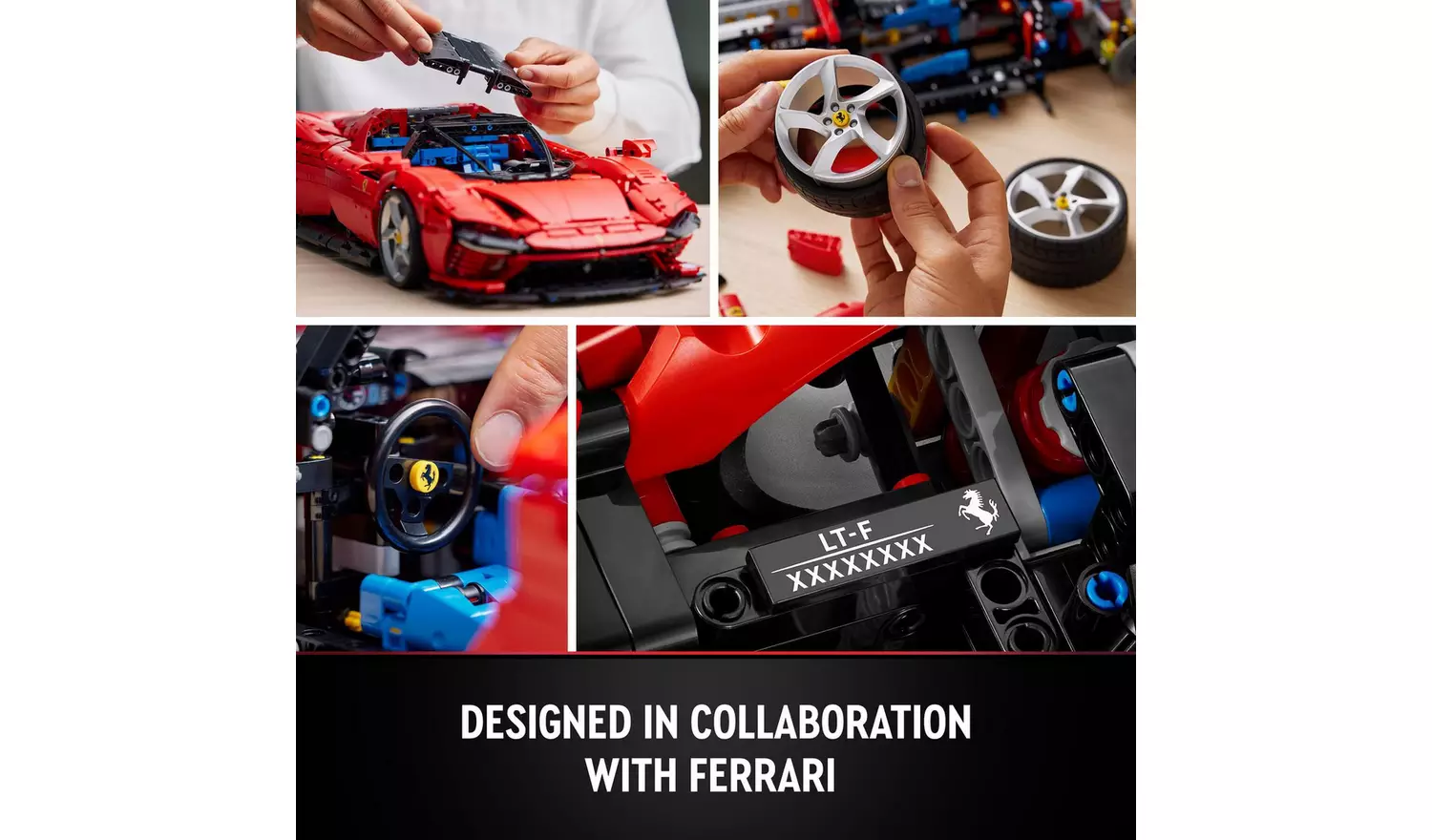 LEGO Technic Ferrari Daytona SP3 Model Race Car Set 42143