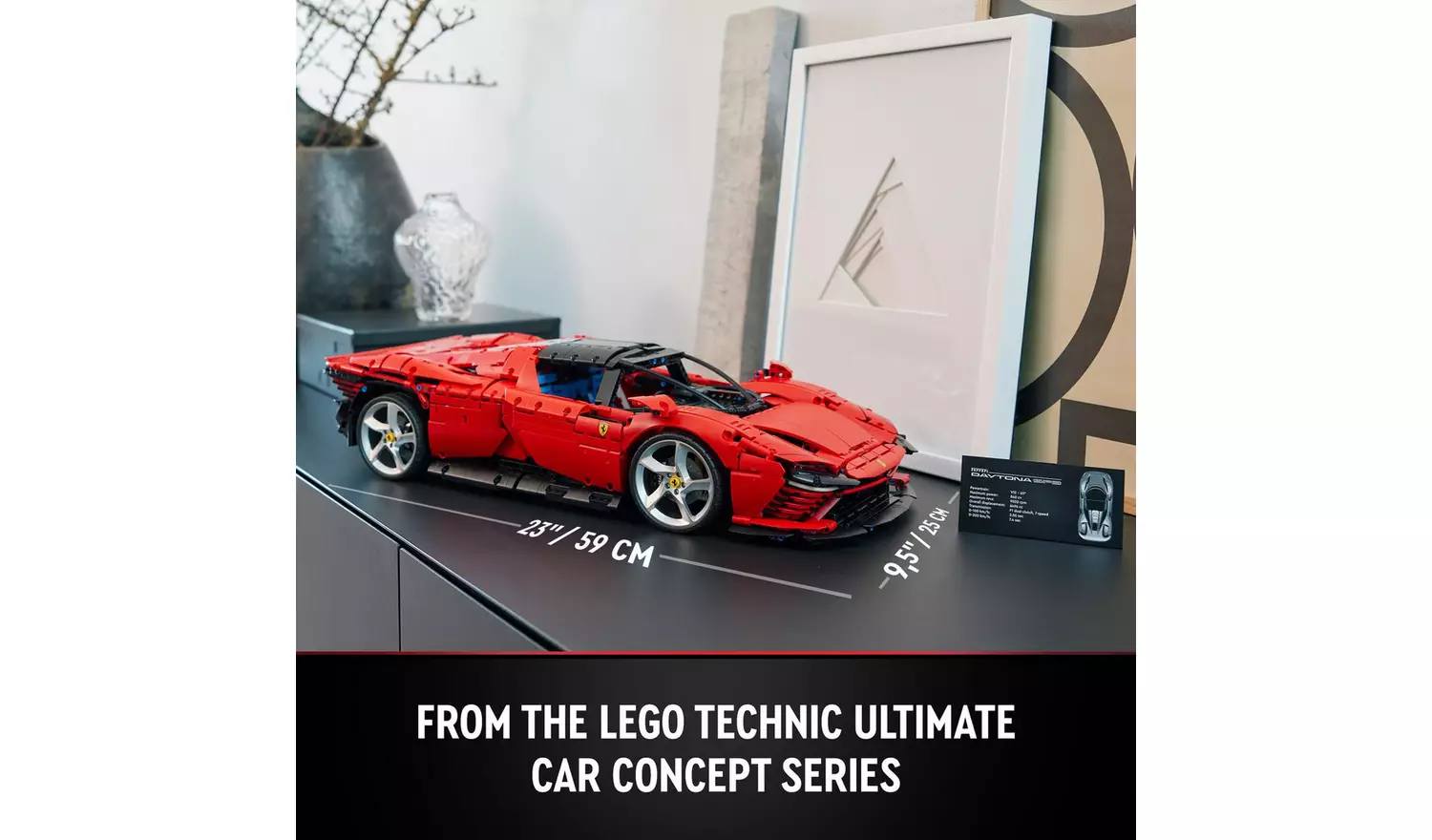 LEGO Technic Ferrari Daytona SP3 Model Race Car Set 42143