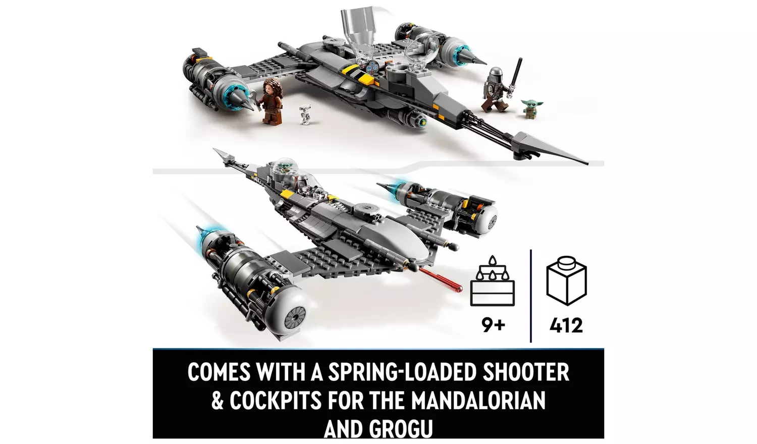 LEGO Star Wars The Mandalorian's N-1 Starfighter Set 75325