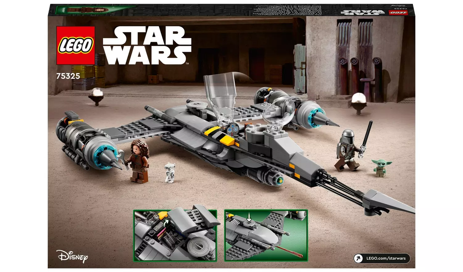 LEGO Star Wars The Mandalorian's N-1 Starfighter Set 75325