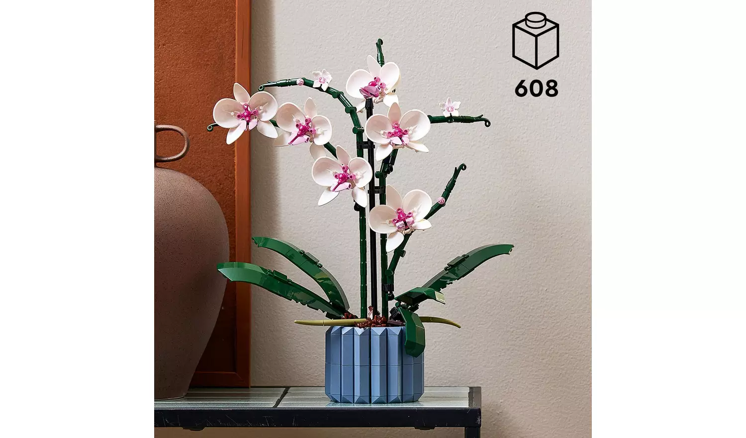 LEGO Icons Orchid Plant & Flowers Set for Adults 10311