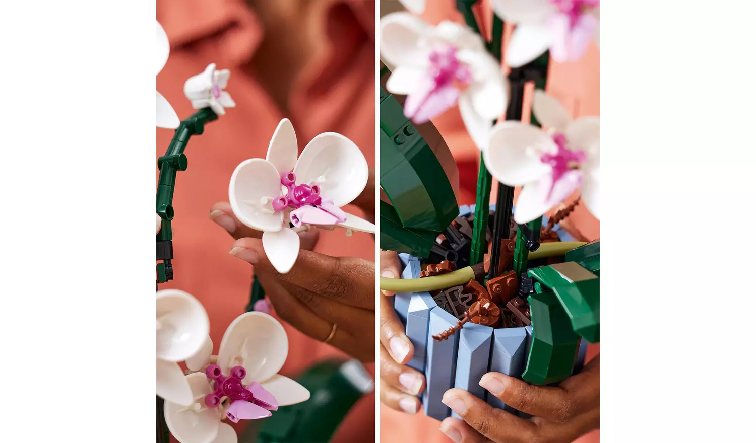 LEGO Icons Orchid Plant & Flowers Set for Adults 10311