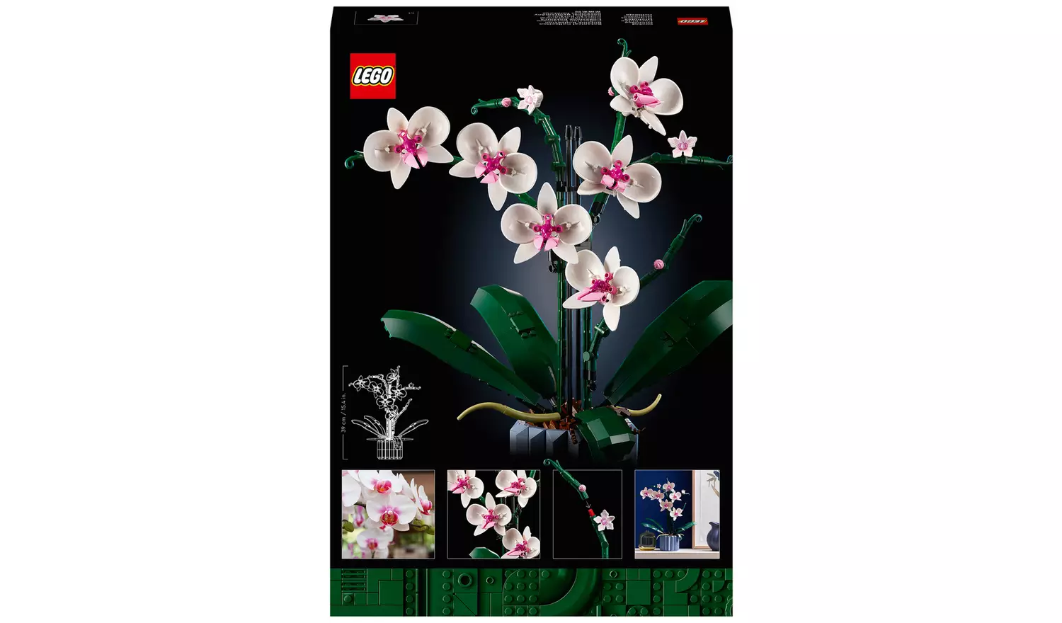LEGO Icons Orchid Plant & Flowers Set for Adults 10311