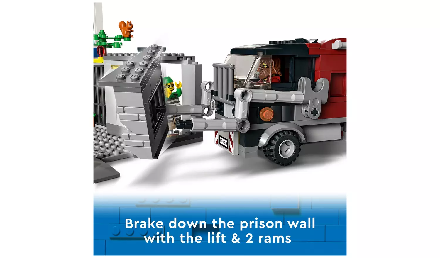 LEGO City Police Station Bin Lorry & Helicopter Toy 60316