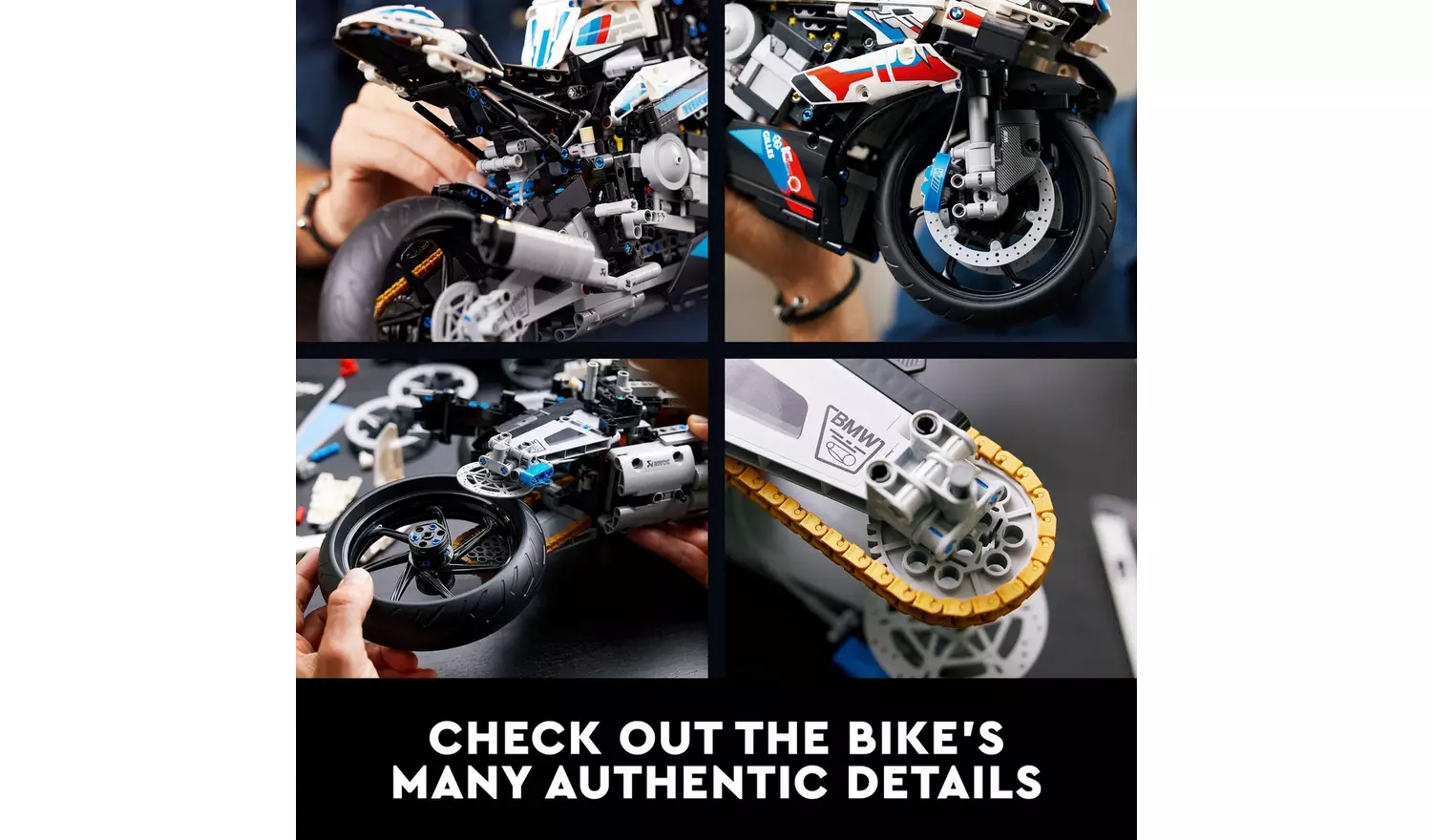 LEGO Technic BMW M 1000 RR Motorbike Model Kit 42130
