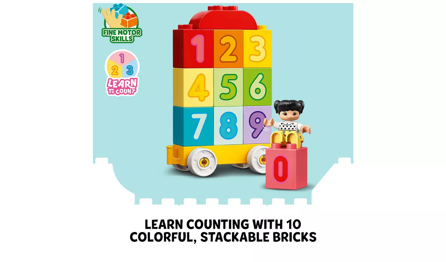 LEGO DUPLO My First Number Train Toy for Toddlers 10954