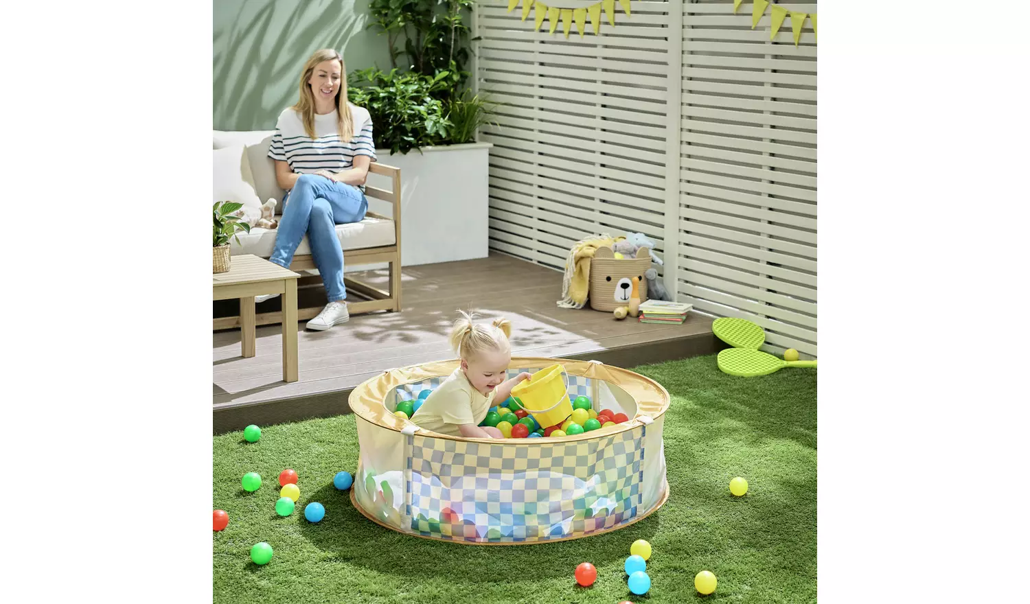 Chad Valley Ball Pit - Blue