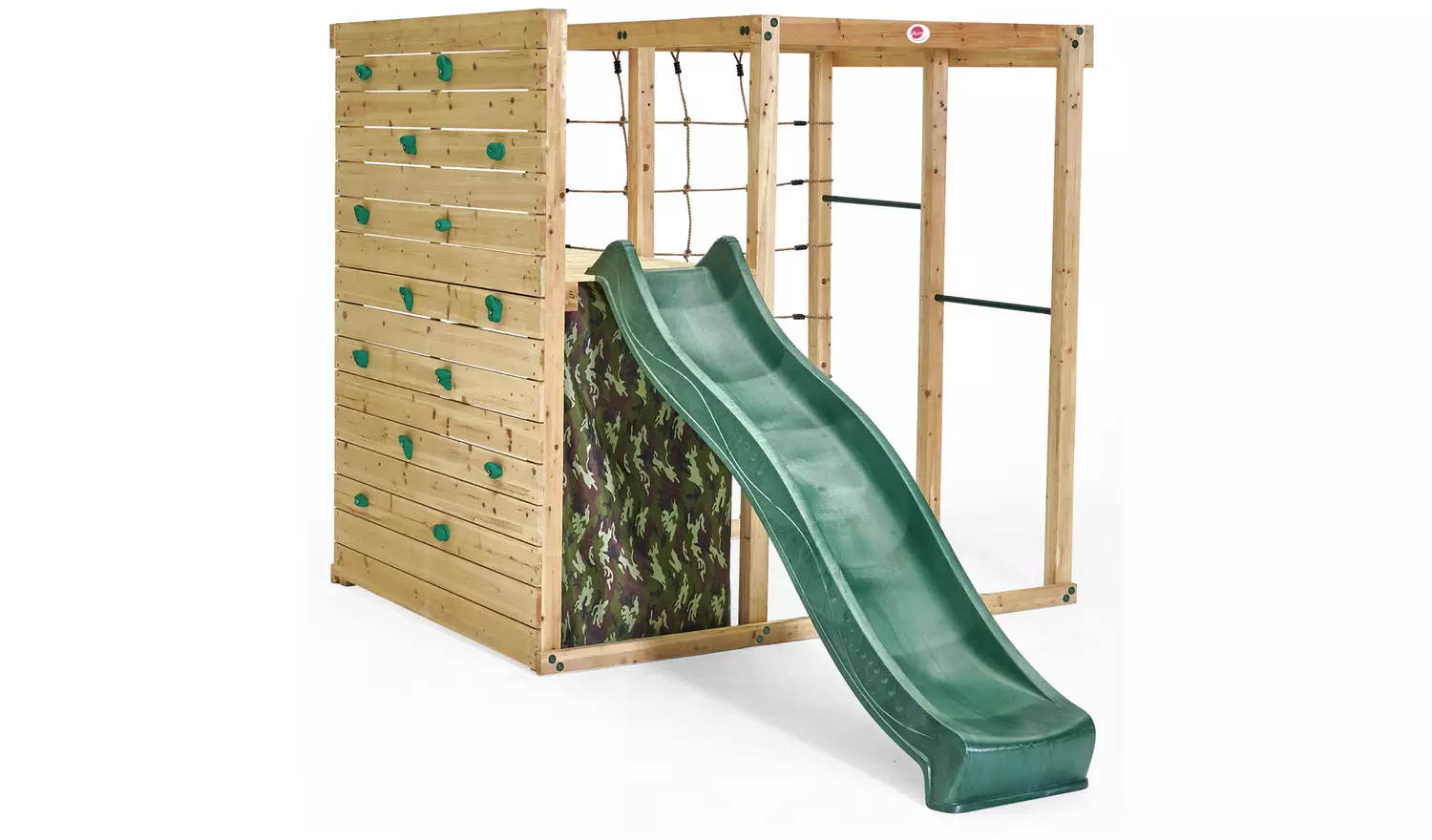 Plum Wooden Climbing Cube