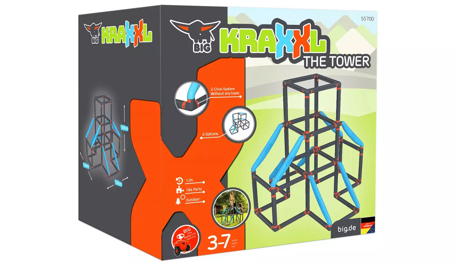 Kraxxl The Tower Climbing Frame