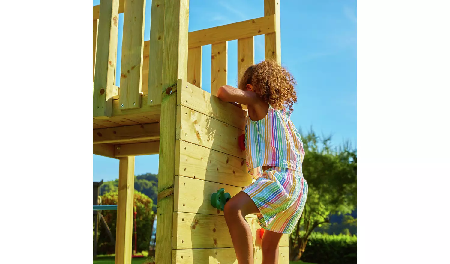 TP Skywood Climbing Tower With Sky Deck