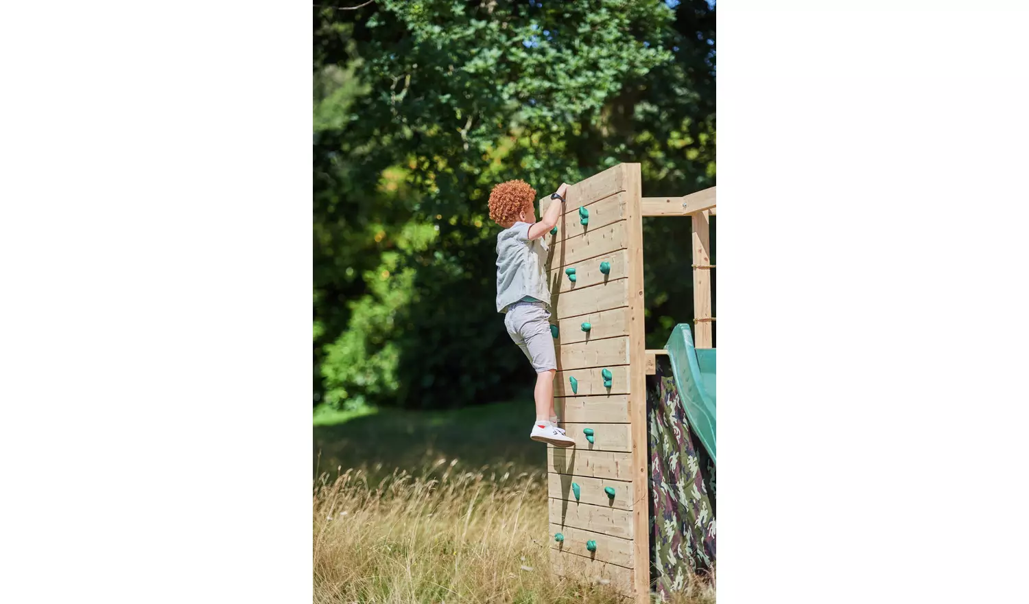 Plum Wooden Climbing Cube - XL