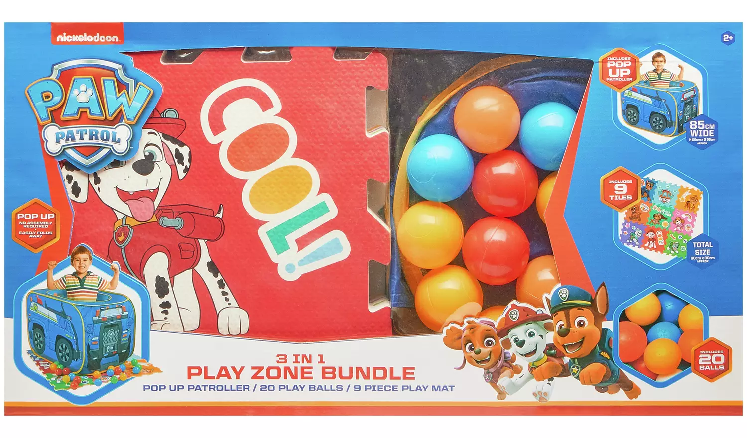 PAW Patrol 3 In 1 Toddler Playzone