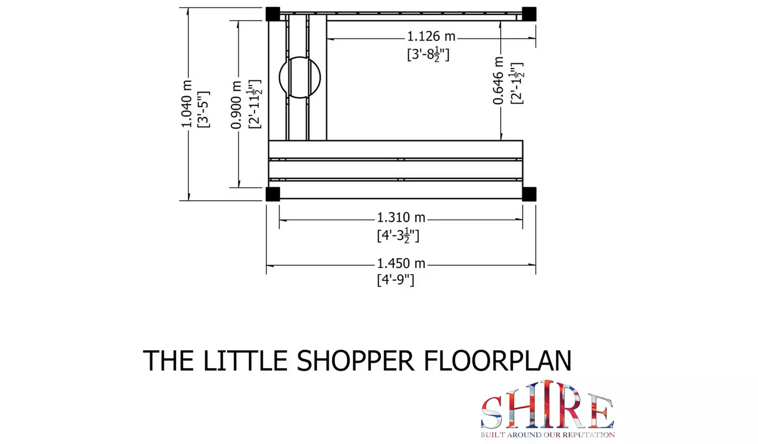Shire Little Shopper Playhouse