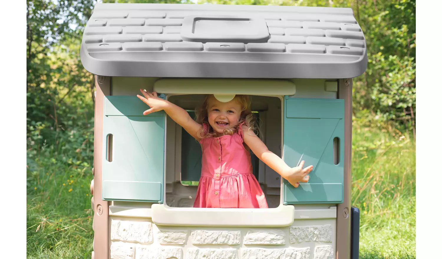 Smoby Jura Lodge Playhouse - Green