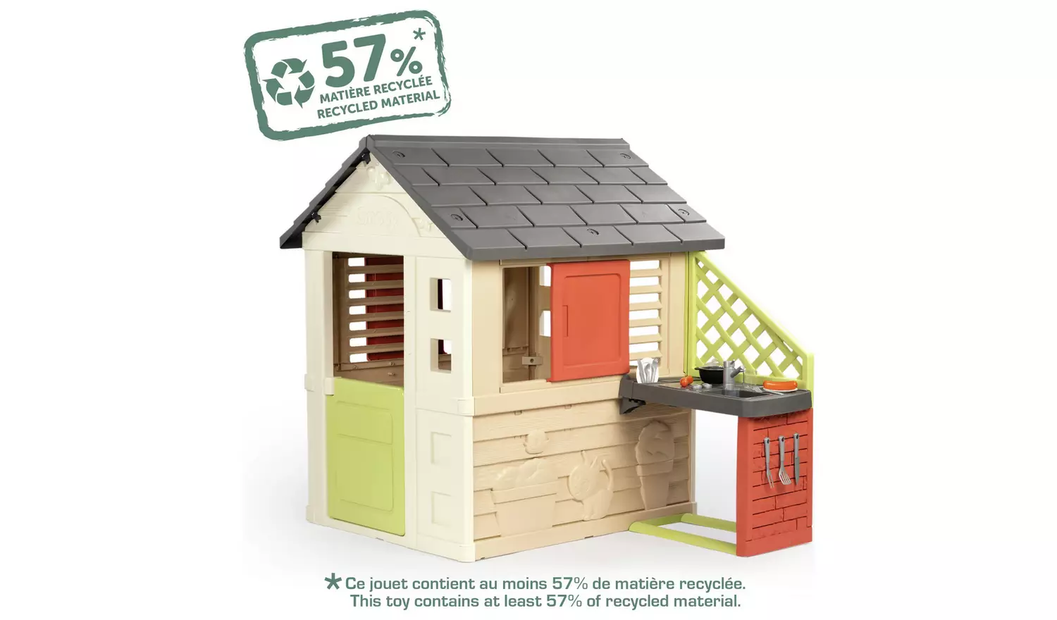 Smoby Nature Playhouse and Kitchen