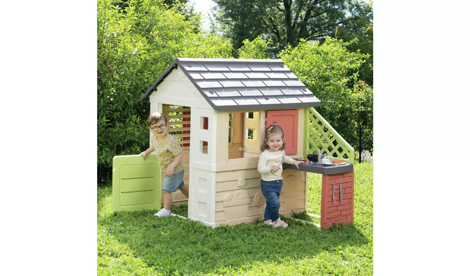 Smoby Nature Playhouse and Kitchen
