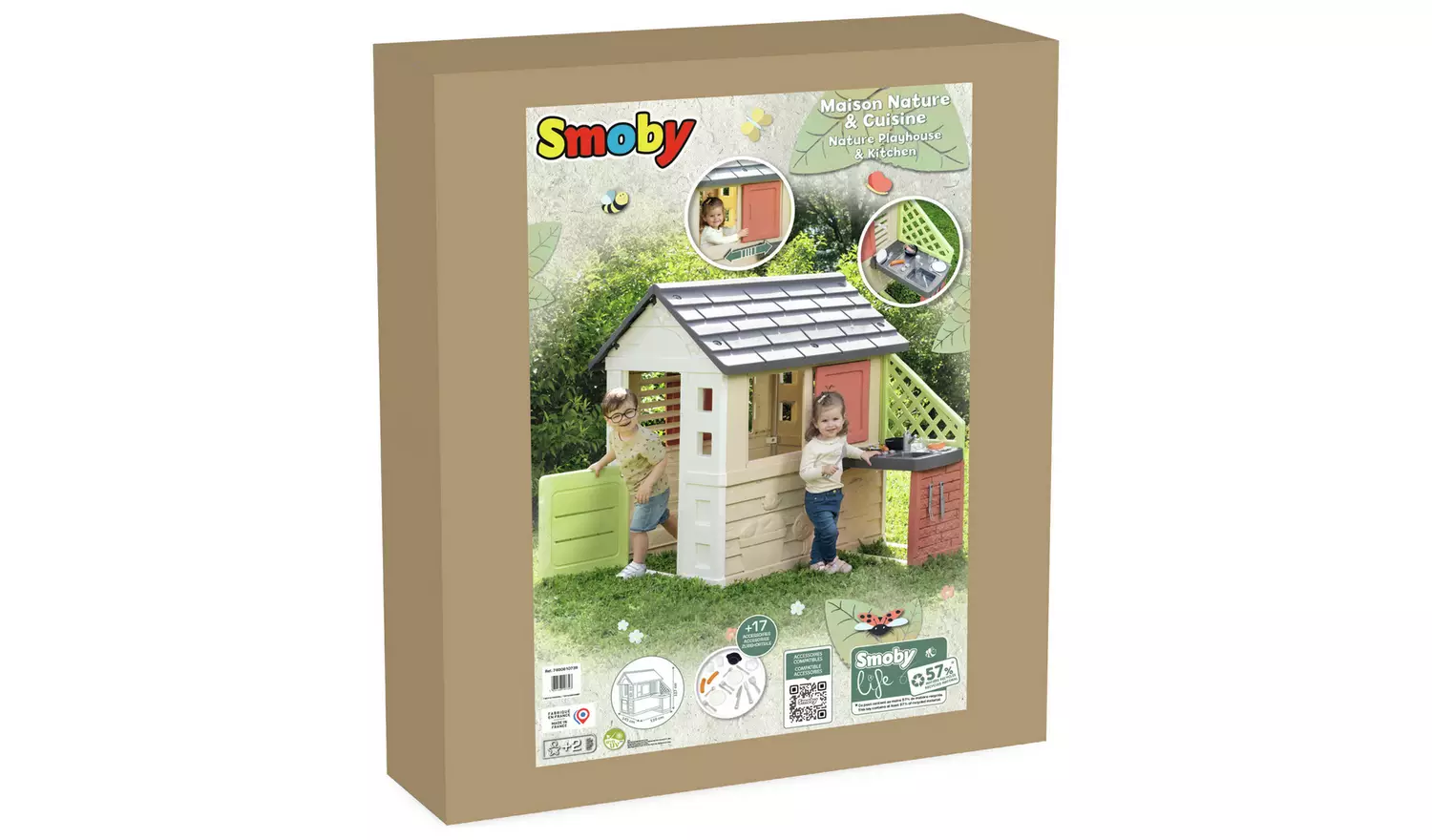 Smoby Nature Playhouse and Kitchen