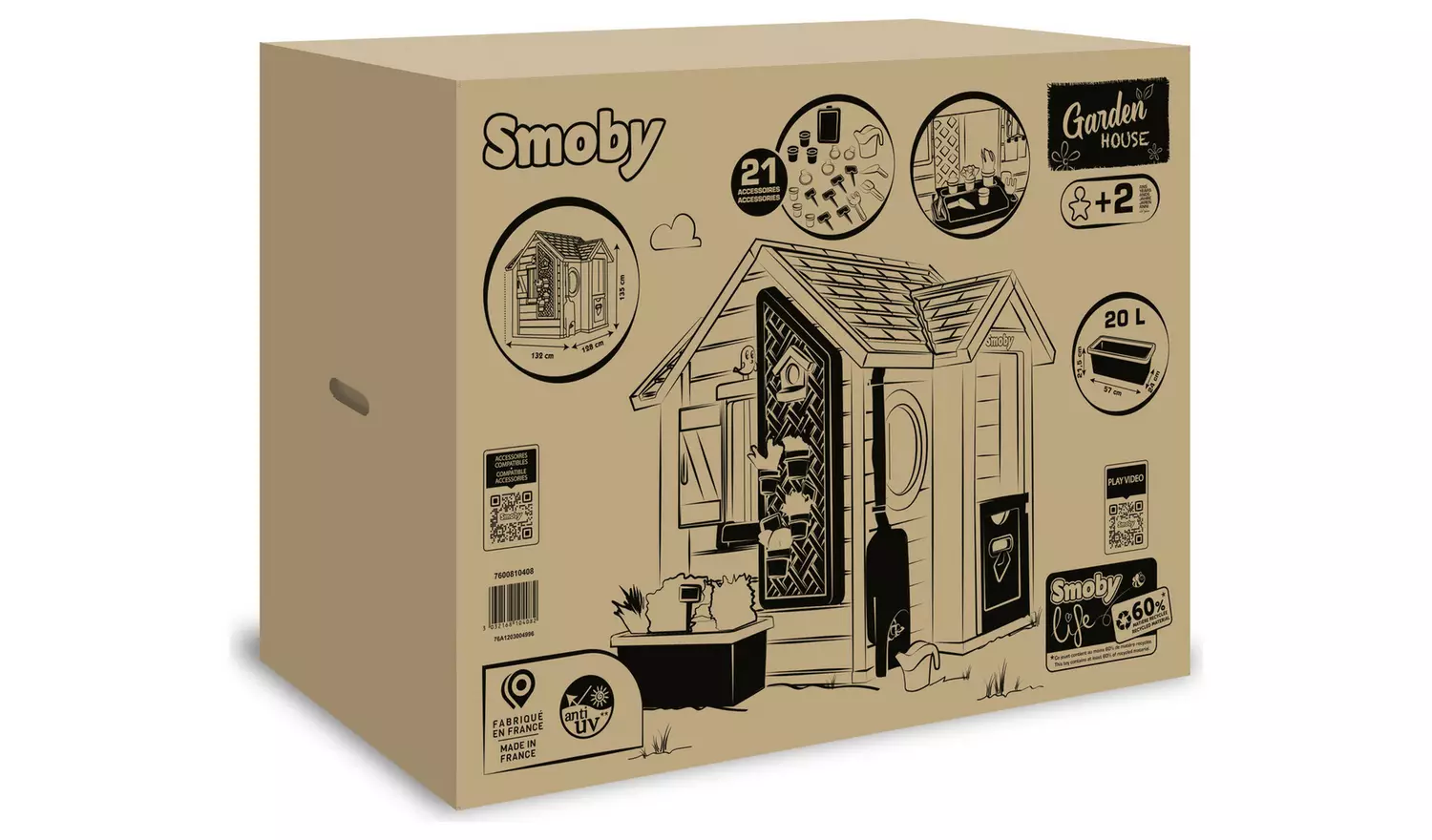 Smoby Life Garden House